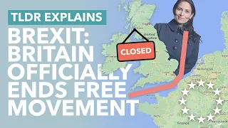 Britain's Immigration Bill Passes: Officially Ending Free Movement with the EU - TLDR News