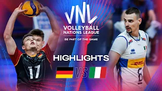 🇩🇪 GER vs. 🇮🇹 ITA - Highlights | Week 1 | Men's VNL 2024