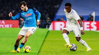 Vinícius JR vs Khvicha Kvaratskhelia - Who Is Better?  - Magical Skills & Goals - 2022/23 - HD