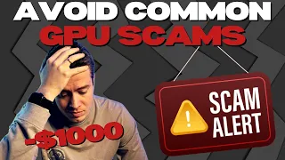 I LOST $1000 on gpu SCAMS so YOU don't have to!