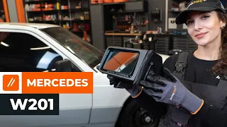 How to replace wing mirror MERCEDES W201 [TUTORIAL AUTODOC]