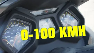 SYM Joymax-Z 300 0-100 KMH