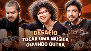 TOCANDO UMA MÚSICA OUVINDO OUTRA | Roberta Campos X Cifra Club