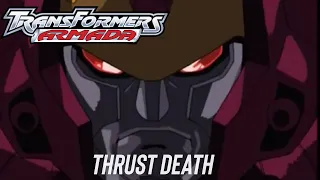 Transformers armada thrust death