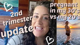 SECOND TRIMESTER UPDATE - PREGNANT IN THE 30'S vs. THE 20'S