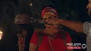 Australian Survivor Blood vs Water | Sandra Voted Out