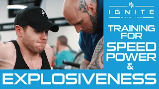 Training for SPEED, POWER & EXPLOSIVENESS │ Danny Walters │ Martyn Ford