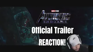 Marvel Studios' Avengers: Endgame - Official Trailer #2 , REACTION!