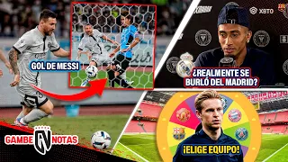 ¡GOL de Messi!💪 | ¿Raphinha INSULTA al Madrid?🤯 | Frenkie ELIGE EQUIPO, ni Manchester ni Barça😮