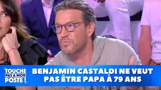 Benjamin Castaldi ne veut pas être papa à 79 ans