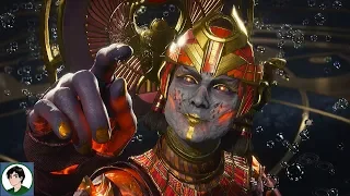 Mortal Kombat 11 - Cetrion Mummy Skin All Intros and Victories