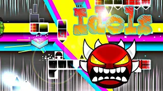 (Mobile) Idols By Zafkiel7 100% (Extreme Demon 10☆) (MY 2ND HARDEST) Geometry Dash 2.11