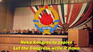 Neka Kongres to zapiše - Let the Congress write it down (Yugoslav song)