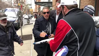 Al Pacino and Robert DeNiro business meeting Tribeca NYC - 4/17/2018