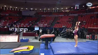 Audrey Lynn Vault Oklahoma vs Arizona State 2021 9.875