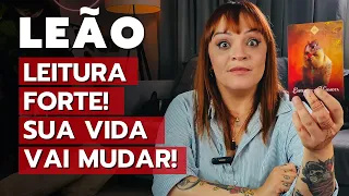 LEÃO ALGO GRANDIOSO ESTÁ PRESTES A CHEGAR - LEITURA FORTE! SUA VIDA VAI MUDAR! #TAROT