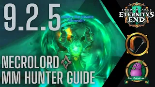 UPDATED 9.2.5  MM Hunter Shadowlands Guide | Necrolord Stats/Legos/Talents/Rotation/Tier Set | WoW