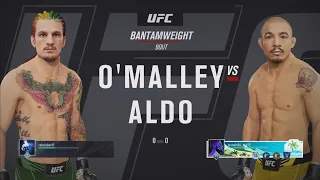 UFC 4 - Sean O'Malley vs Jose Aldo [full fight - no commentary]