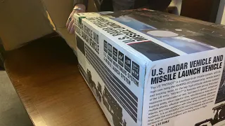 Hg-p805 missile launcher arrives. Patriot in 1/12 scale. P805 Hengguan Trasped