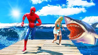 GTA 5 Water Ragdolls | SPIDERMAN Jumps/Fails ep.68 (Funny Moments) | GTA 5 Ragdolls | GTA 5 Falls