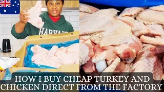 Where to bulk buy your chicken and Turkey  cheap in Melbourne Australia. Cost of living in australia