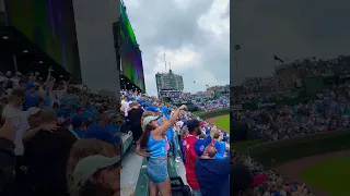 We Singing GO CUBS GO! 8/5/23 #cubs #cubswin #wrigleyfield #gocubsgo