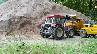 RC Construction site action | Schlüter 1250 VL |Wedico Cat 740 |Premacon Liebherr 576