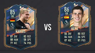 Loris Karius vs Kepa Arrizabalaga FIFA evolution