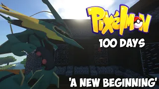 'A NEW BEGINNING' 100 DAYS IN MINECRAFT PIXELMON (MOVIE)!