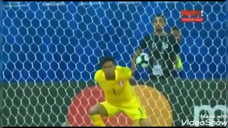 Серия пенальти Перу-Уругвай