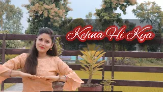 Kehna Hi Kya|| Bombay || Sitting Dance Choreography || Kavita