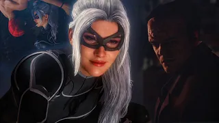 Spider-Man PS5 Remastered | ALL BLACK CAT CUTSCENES