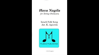 Hava Nagila - String Orchestra