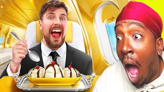 Mr Beast CAN'T Be Topped! $1 vs $500,000 Plane Ticket! (Reaction)