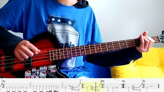 Moist Vagina – Nirvana – Bass cover with tabs (4k)