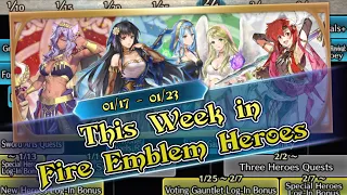 This Week in Fire Emblem Heroes | January 17th - January 23rd 【FeHeroes】