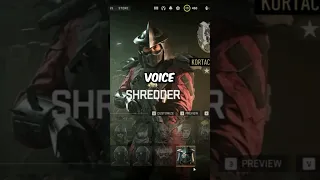 Shredder Voice Lines in MW2 (Wait for the last one 👀)