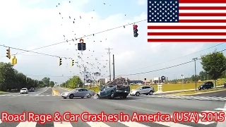 Road Rage and Car Crashes in America (USA) 2015 HD [Part 15]