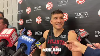 Atlanta Hawks' Bogdan Bogdanović Feb. 22 Media Availability