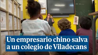 Un empresario chino salva a un colegio de Viladecans de ser cerrado