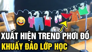 Xuất hiện trend 'PHƠI ĐỒ' trong lớp học khiến các GENZ rần rần 'ĐU THEO' | Tin 3 Phút