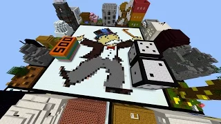 Minecraft LIFESIZE MONOPOLY PARKOUR! with PrestonPlayz & PeteZahHutt