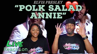 Elvis Presley "Polk Salad Annie" {Live Stream} Reaction| Asia and BJ