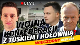 Wielka GRA o WŁADZĘ - Krzysztof BOSAK, Michał KAMIŃSKI, Jan GRABIEC [Wieczorny Express NA ŻYWO]