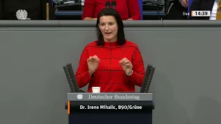 Rede zur Sitzverteilung im Plenarsaal des Deutschen Bundestages