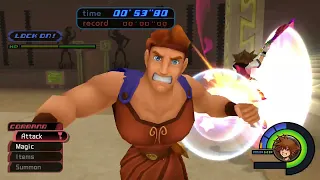 Kingdom Hearts 1 FM (PS4): Part 47: Hercules Cup Time Trial Glitch