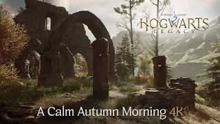 Hogwarts Legacy - A Calm Autumn Morning [ASMR] [4K]