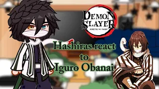 Hashiras react to Obanai Iguro 🐍✨😎🌸//Part 1// @la_poshita_chan //