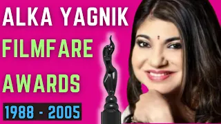 Alka Yagnik Filmfare Awards - Filmfare for Best Female Playback Singer