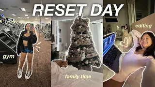 RESET DAY in my life | Vlogmas Day 3